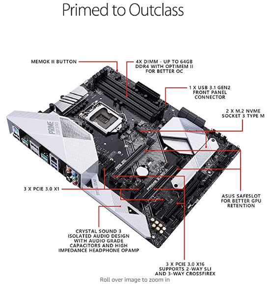 Asus Prime Z390-A Motherboard LGA1151